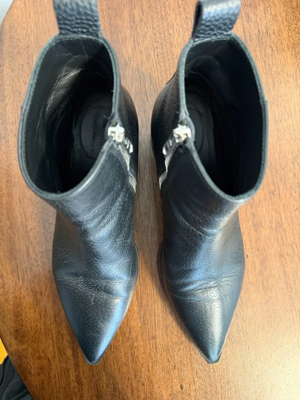 Everlane The Boss Boot Black Leather Size 8